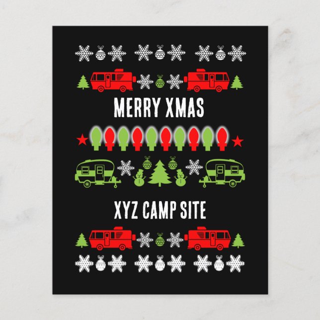 Happy Caravan Weihnachtszeit Flyer (Vorne)
