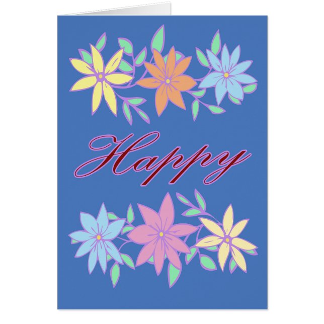Happy Card #1 (Vorne)