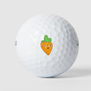 Happy Carrot Top Face 🥕 Golfball