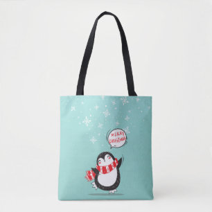 Happy Cartoon Penguin