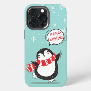 Happy Cartoon Penguin iPhone 13 Pro Hülle
