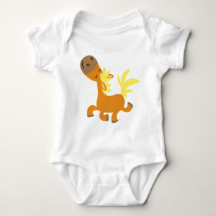 Happy Cartoon Pony Baby Bekleidung Baby Strampler