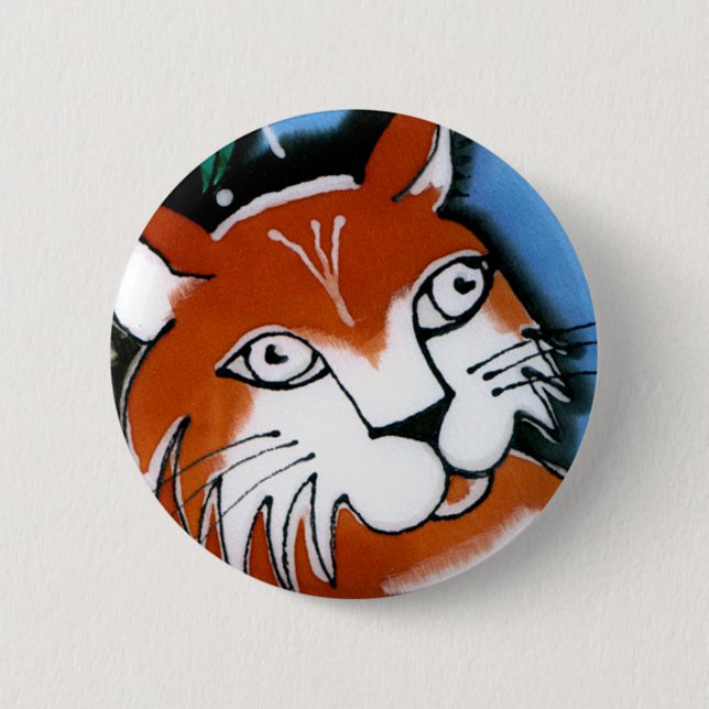 Happy Cat Button (Vorderseite)