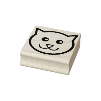 Happy Cat Factory Briefmarke Gummistempel