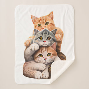 Happy Cat Family Sherpadecke