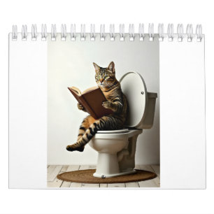 Happy Cat: Niedliches Kitten-Design für Katzen-Lie Kalender