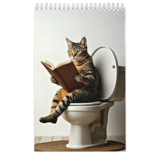 Happy Cat: Niedliches Kitten-Design für Katzen-Lie Kalender