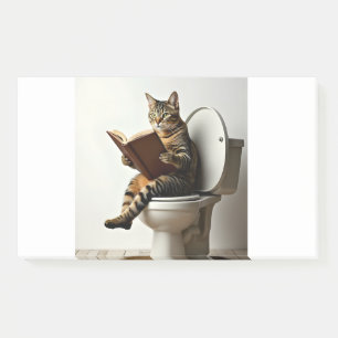 Happy Cat: Niedliches Kitten-Design für Katzen-Lie Post-it Klebezettel