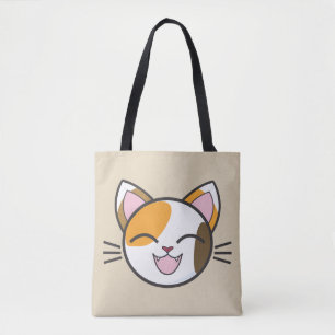 Happy Cat Tote Tasche