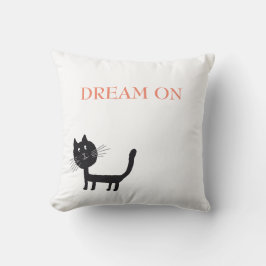Happy Cats Lithografy Throw Cushion Kissen