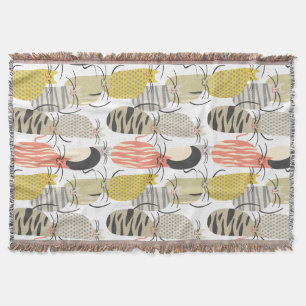 Happy Cats Whimsical Pattern Decke