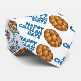Happy Challah Days Hanukkah Chanukah Holiday Brot Krawatte