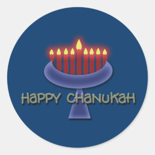 Happy Chanukah Aufkleber