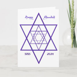 Happy Chanukah Fully Customizable Foto Karte