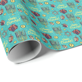 Happy Chanukah Geschenkpapier