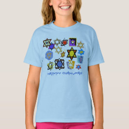 HAPPY CHANUKAH GIRL'S SHIRTS & HOODIES - JUDAIKA