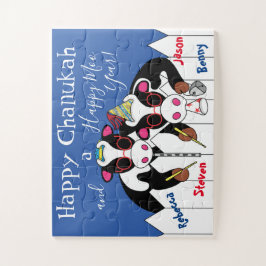Happy Chanukah Happy Moo Year Puzzle