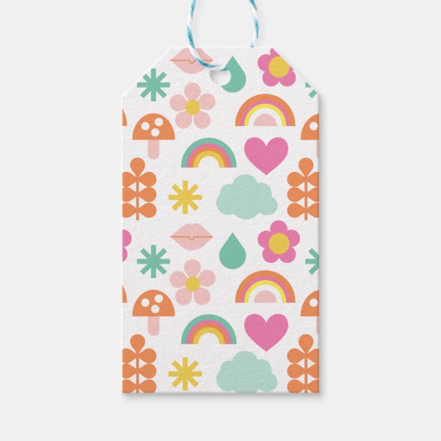 Happy Charms Tags Geschenkanhänger (Vorderseite)