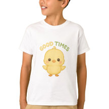 Happy Chick "Good Times" Kinder Grafik T-Shirt
