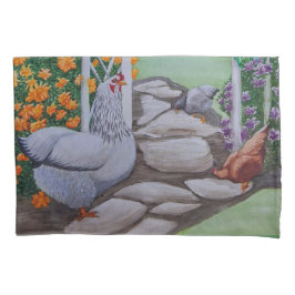 Happy Chicken Park Kissenbezug