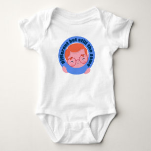 Happy Child Carry a Frame with Phrase Baby Strampler