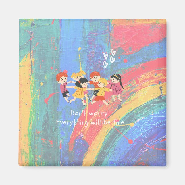 Happy Children Magnet (Vorne)