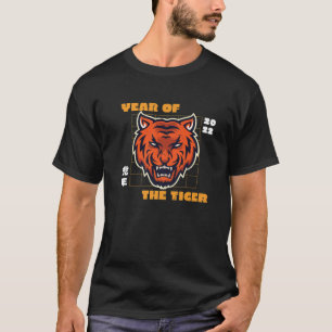Happy China Neujahr 2022 Jahr der Tiger Vint T-Shirt
