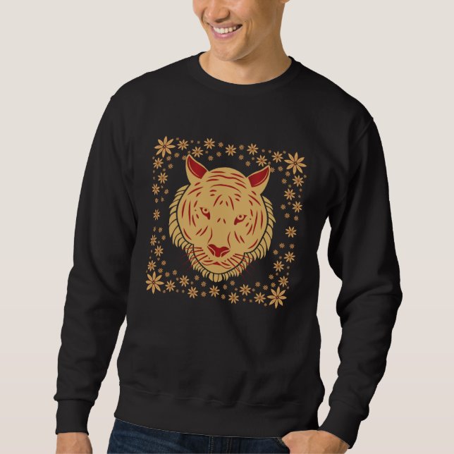 Happy Chinese New Year 2022 Chinese Year of the Wa Sweatshirt (Vorderseite)