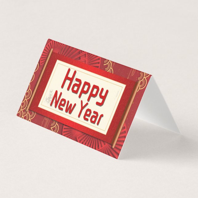 Happy Chinese New Year 25pk dekorativ (Vorderseite)