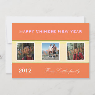 Happy Chinese New Year Foto Grußkarten Feiertagskarte