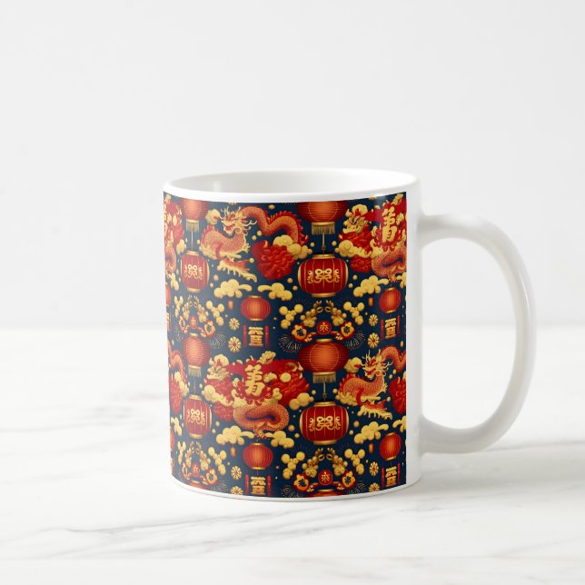 Happy Chinese New Year Gift Idea Kaffeetasse (Rechts)