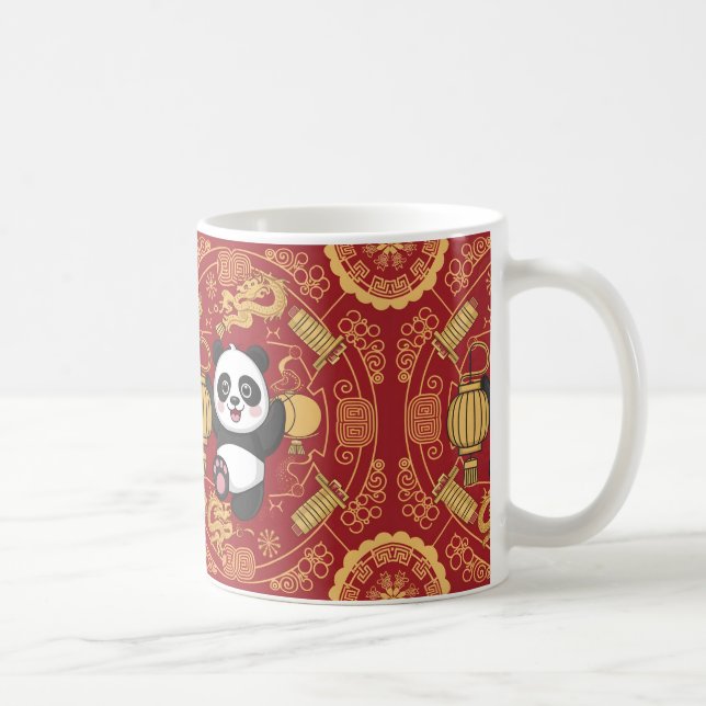 Happy Chinese New Year Gift Kaffeetasse (Rechts)