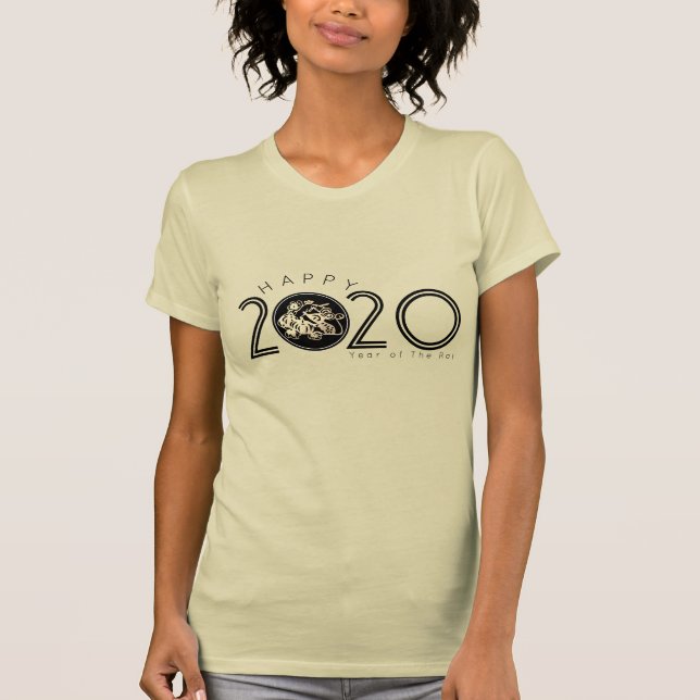 Happy Chinese Rat New Year 2020 Women T - Shirt 1 (Vorderseite)