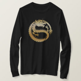 Happy Chinesisch Lunar Neujahr '24 Gold DRAGON Fra T-Shirt