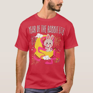 Happy Chinesisch Neujahr 2023 Jahr des Kaninchens T-Shirt