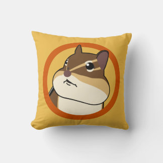 Happy Chippy Chipmunk Orange! 幸 シ せ そ う な リ. Kissen