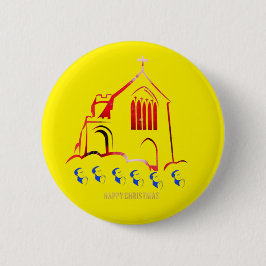 Happy Chistmas Button