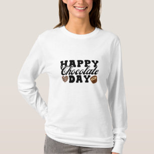 Happy Chocolate Day, Chocolate Lover's Joyful T-Shirt