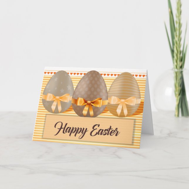Happy Chocolate Oaster Feiertagskarte (Vorderseite)
