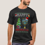 Happy Chrismukkah jüdische Weihnachten Hanukkah Ch T-Shirt<br><div class="desc">Alles Gute Chrismukkah jüdische Weihnachten Hanukkah Chanukah Ugly.</div>