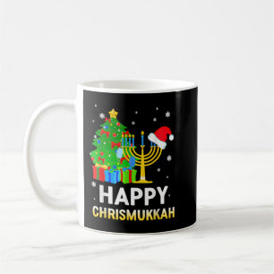 Happy Chrismukkah jüdische Weihnachten Hanukkah Ho Kaffeetasse