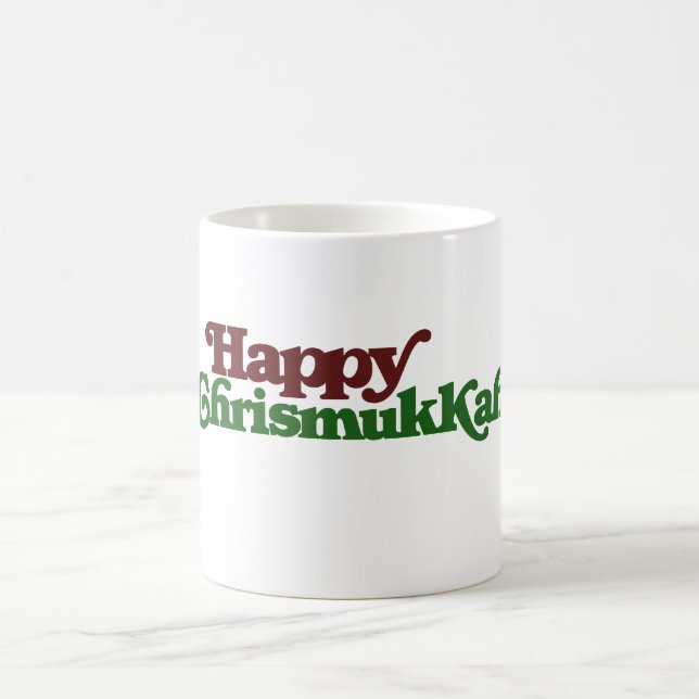 Happy Chrismukkah Tasse (Mittel)