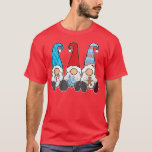 Happy Chrismukkah Weihnachten und Hanukkah Gnomes  T-Shirt<br><div class="desc">Frohe Chrismukkah Weihnachten und Hanukkah Gnomes T - Shirt.</div>
