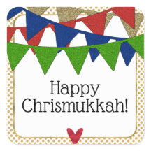 Happy Chrismukkah Weihnachten und Hanukkah