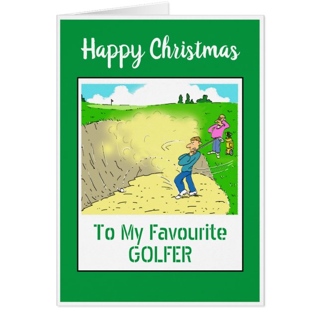 Happy Christmas Golfer (Vorne)
