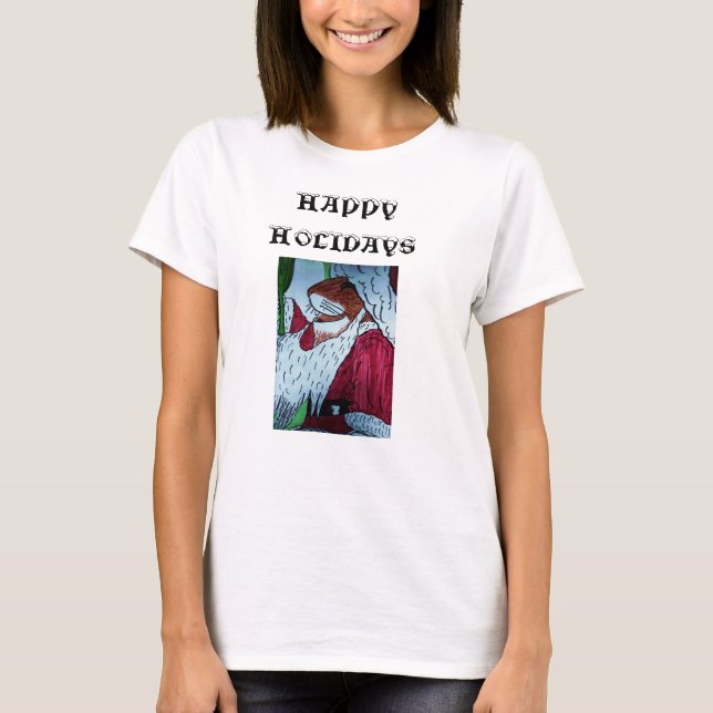 HAPPY CHRISTMAS MAUSE T-Shirt (Vorderseite)