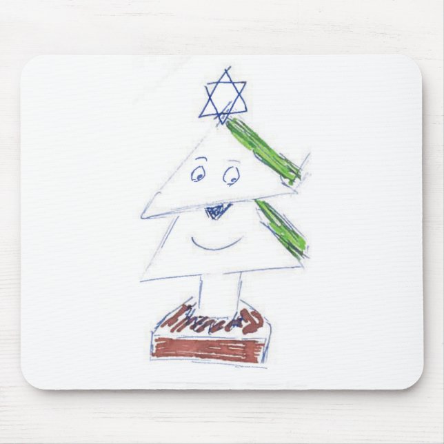 Happy Christmas Tree Mousepad (Vorne)