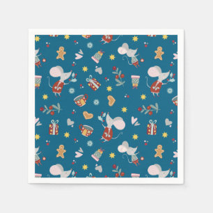 Happy Christmouse Serviette