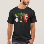 Happy Christmukkah Weihnachten Hanukkah Pajamas Ch T-Shirt<br><div class="desc">Frohe Christmukkah Weihnachten Hanukkah Pajamas Chanukah PJs.</div>