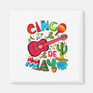 Happy Cinco De Mayo Men Women Kinder 5 De Mayo Mex Magnet